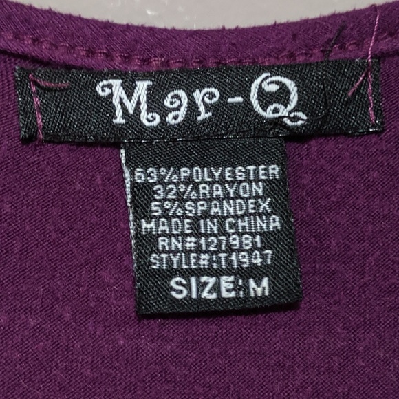 Purple sequin tank top - Picture 4 of 4